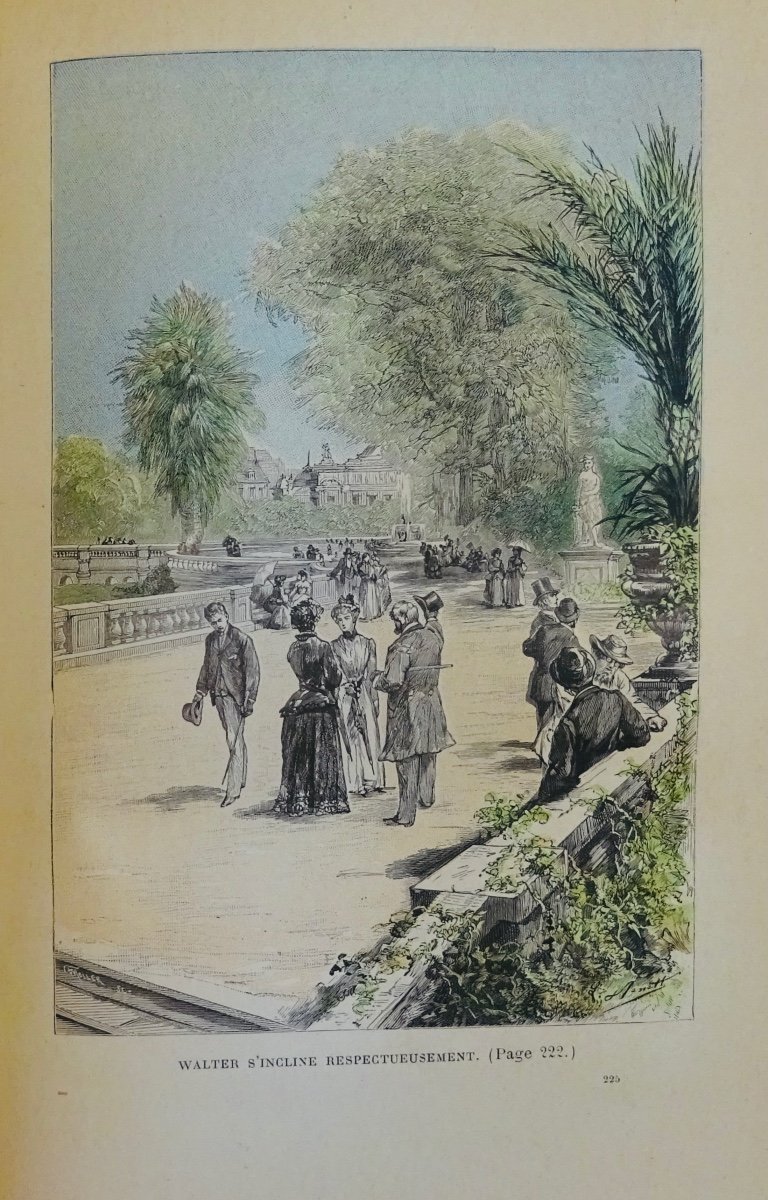 Verne (jules) - Propeller Island. Hetzel, 1895, Illustrated By Benett And In Publisher's Cardboard.-photo-8