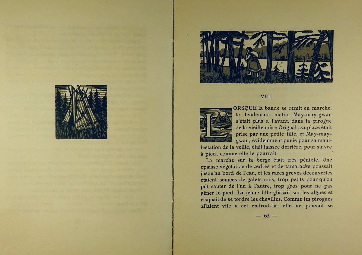 White (stewart Edward) - Land Of Silence. G. And A. Mornay, 1922 And Illustrated By Lebedeff.-photo-5