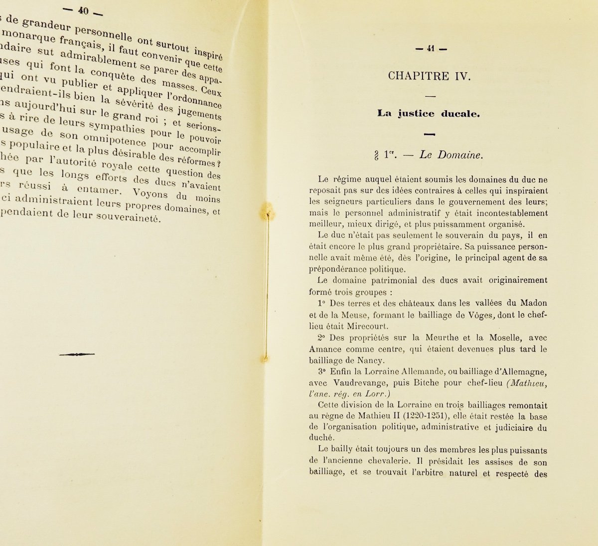 AMBROISE (Émile) - L'arrondissement de Lunéville avant Léopold (1595-1697). 1887.-photo-1