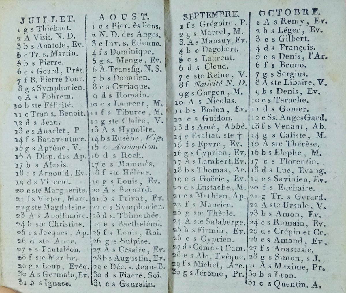 Heures nouvelles, contenant les offices qui se disent à l'église. Saint-Dié, Trottot, 1816.-photo-5