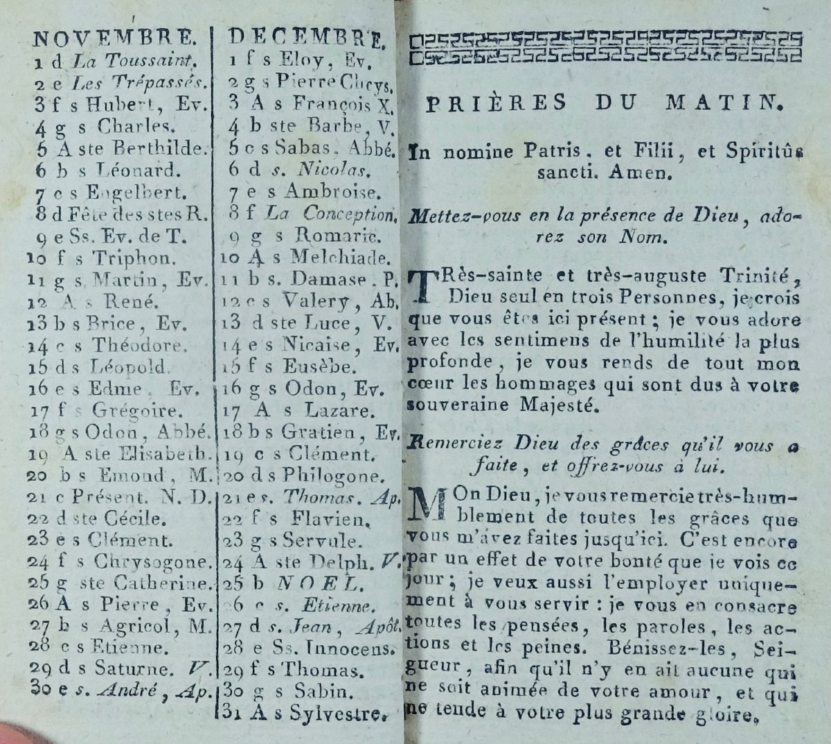 Heures nouvelles, contenant les offices qui se disent à l'église. Saint-Dié, Trottot, 1816.-photo-6