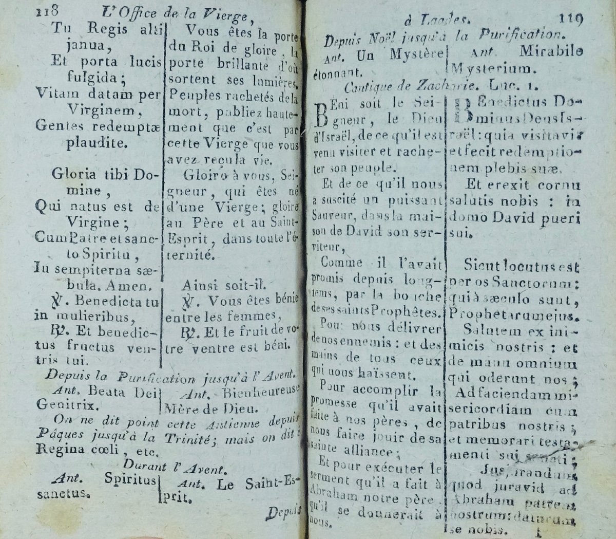 New Hours, Containing The Offices That Are Said In The Church. Saint-die, Trottot, 1816.-photo-7