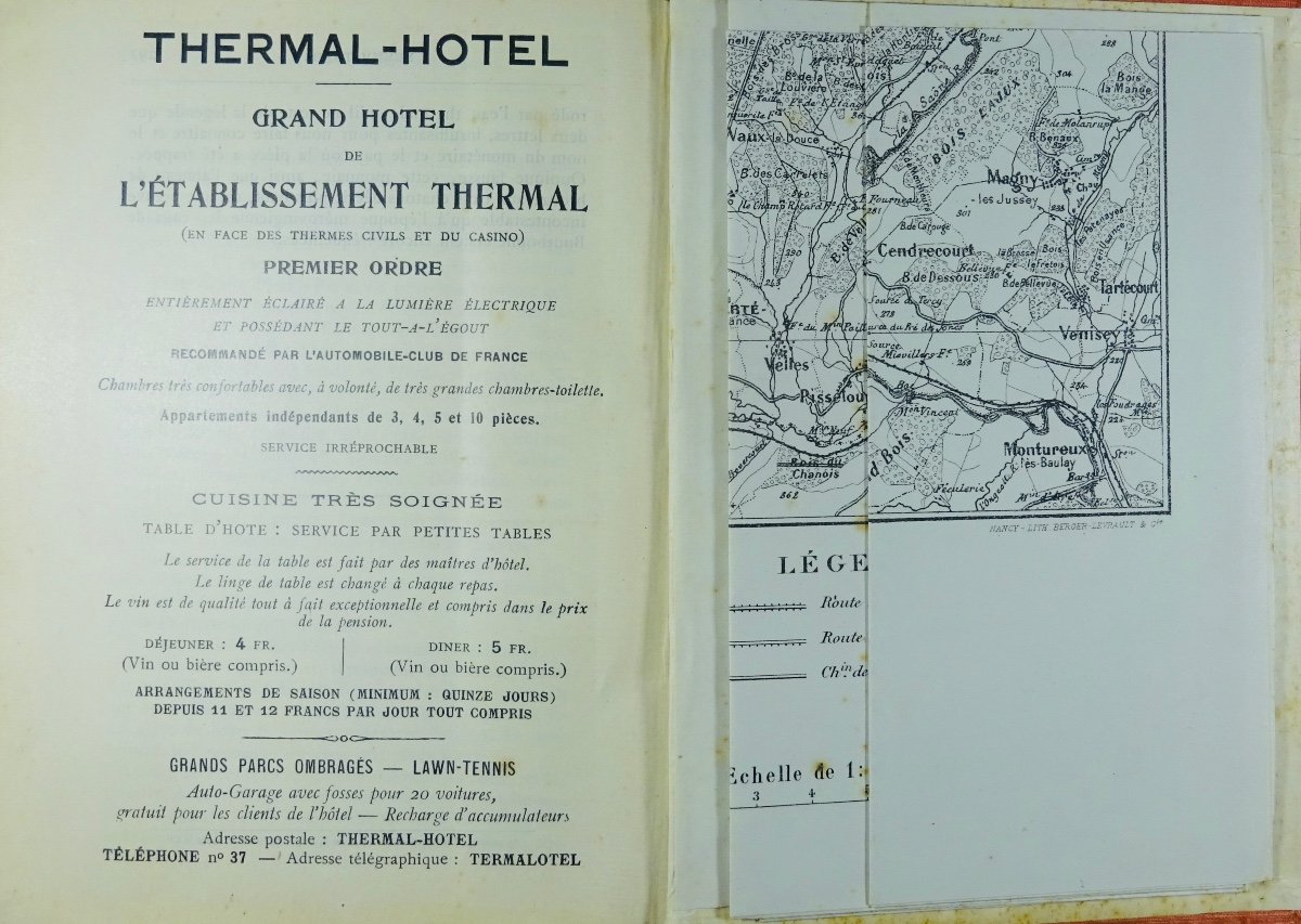 La cure thermale à Bourbonne-Les-Bains. Guide périodique paraissant trimestriellement. 1908.-photo-4