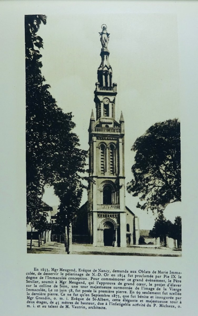 Souvenir de la colline inspirée. Sion-Vaudémont. Imprimerie-Réunie, vers 1930 et broché.-photo-4