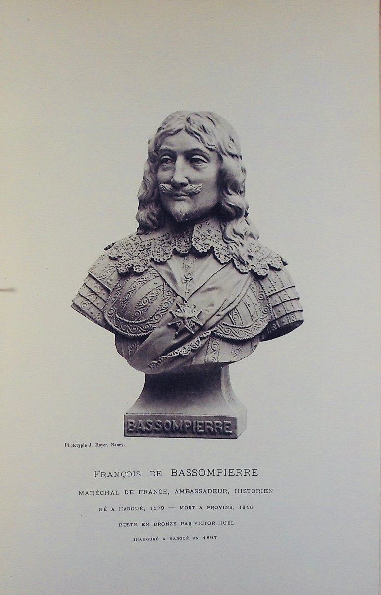 Badel (émile) - The Monuments Of Haroué: Bassompierre And Beauvau, Gérard And Pouget. 1897.-photo-5