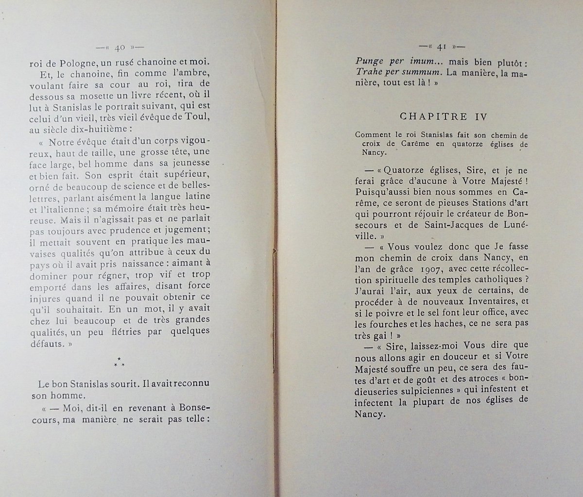 BADEL (Émile) - Le roi Stanislas à Nancy en 1907. Imprimerie E. Thomas, 1907, broché.-photo-2