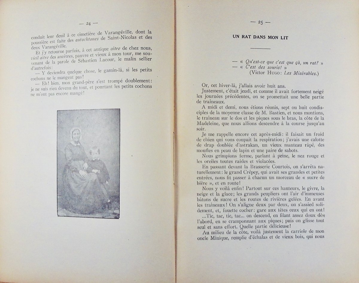 Badel (émile) - Childhood Memories In The Lorraine Region. Georges Thomas, 1930 And Paperback.-photo-1