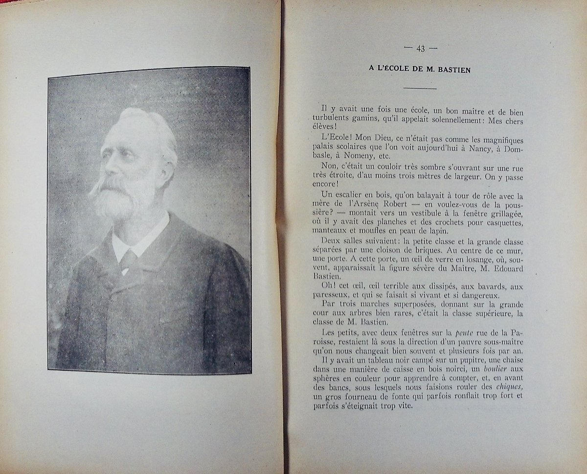 Badel (émile) - Childhood Memories In The Lorraine Region. Georges Thomas, 1930 And Paperback.-photo-2