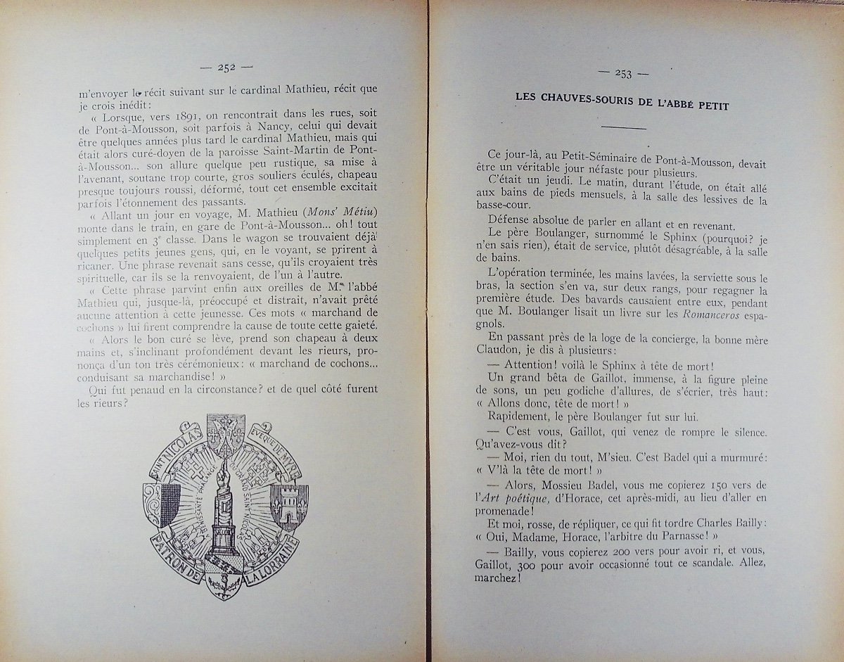Badel (émile) - Childhood Memories In The Lorraine Region. Georges Thomas, 1930 And Paperback.-photo-5