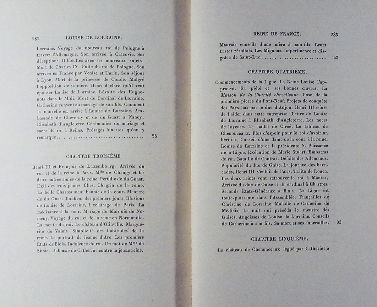 Baillon (count Of) - History Of Louise De Lorraine Queen Of France 1553-1601. Techner, 1884.-photo-6