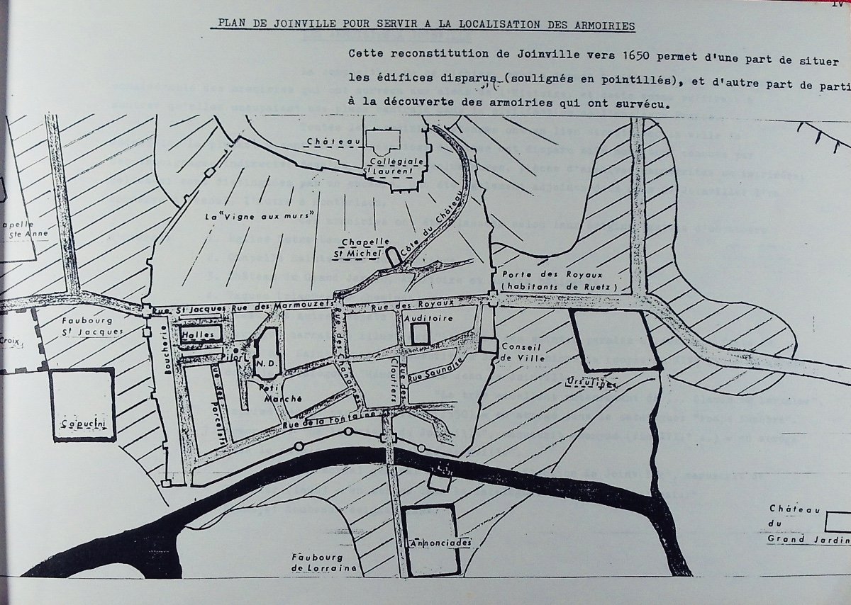 Balandraud - Liébaut - Lapasset - Heraldry In Joinville. Joinville, 1983 And Paperback.-photo-2