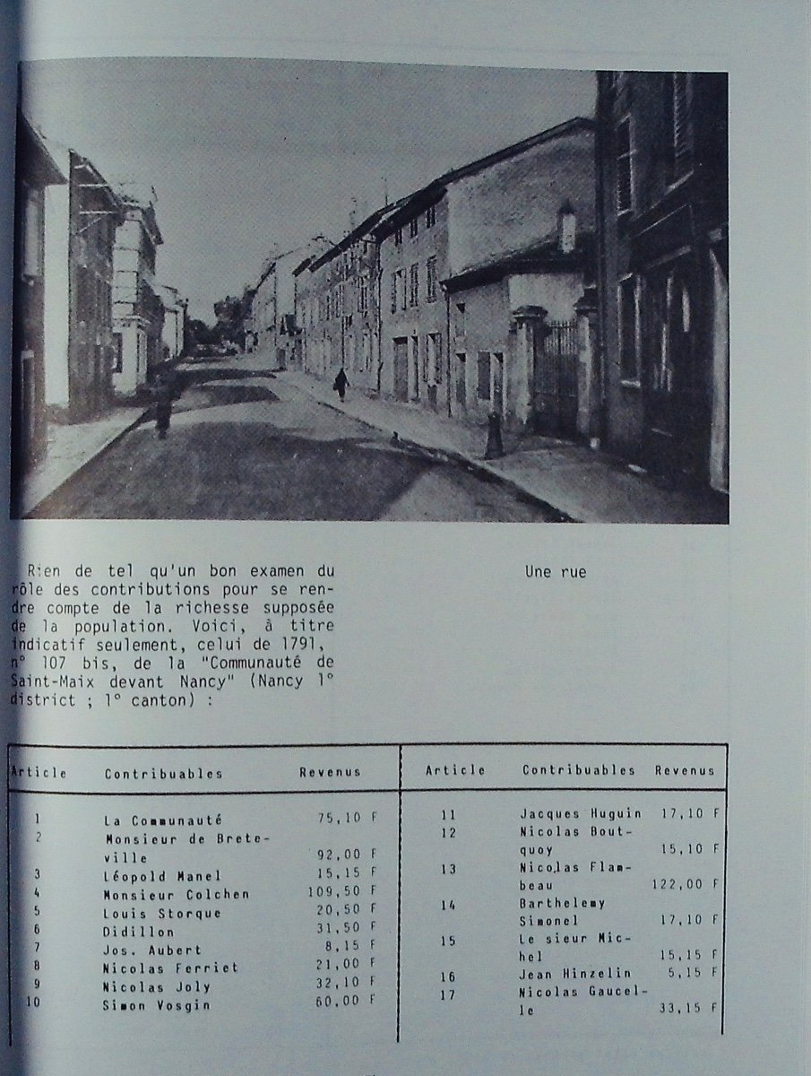 Barbier (michel) - Saint-max: History Of A Village. With The Author, In 1983 And Paperback.-photo-5