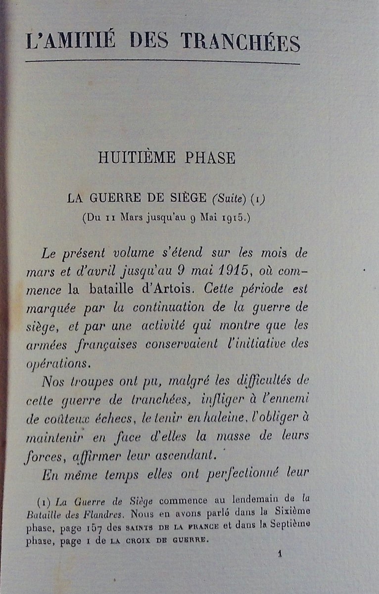 Barrès - The French Soul And The War **** Friendship In The Trenches. émile-paul Frères, 1916.-photo-4