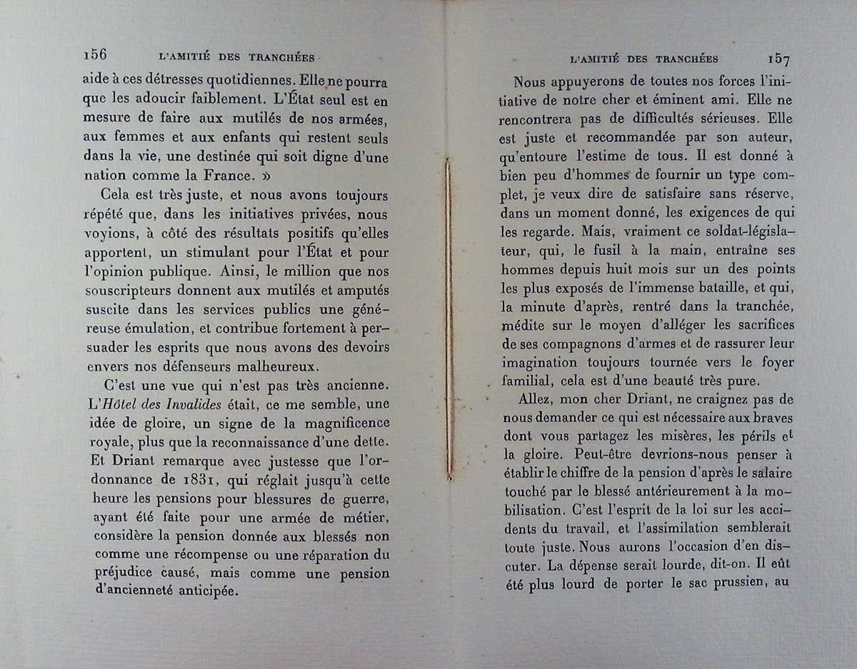 Barrès - The French Soul And The War **** Friendship In The Trenches. émile-paul Frères, 1916.-photo-8