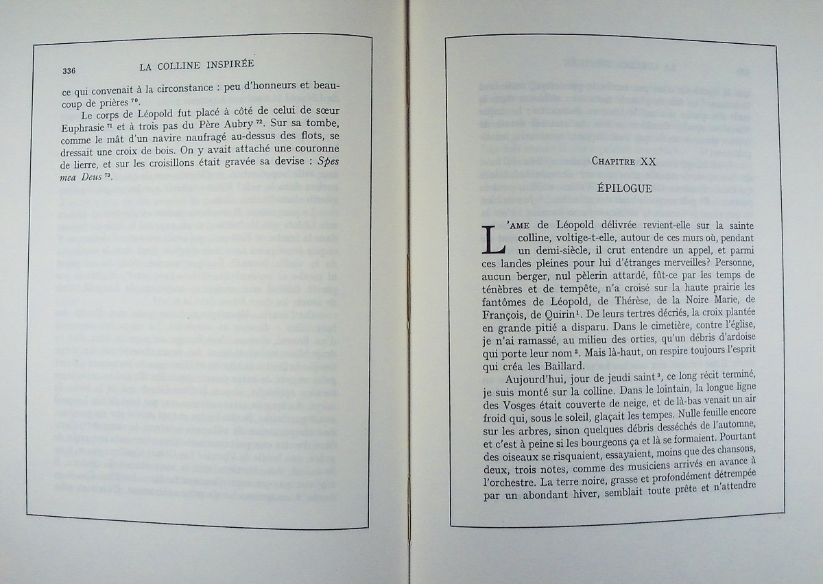 BARRÈS (Maurice) - La colline inspirée. Nancy, Berger-Levrault, 1962. Édition critique.-photo-6