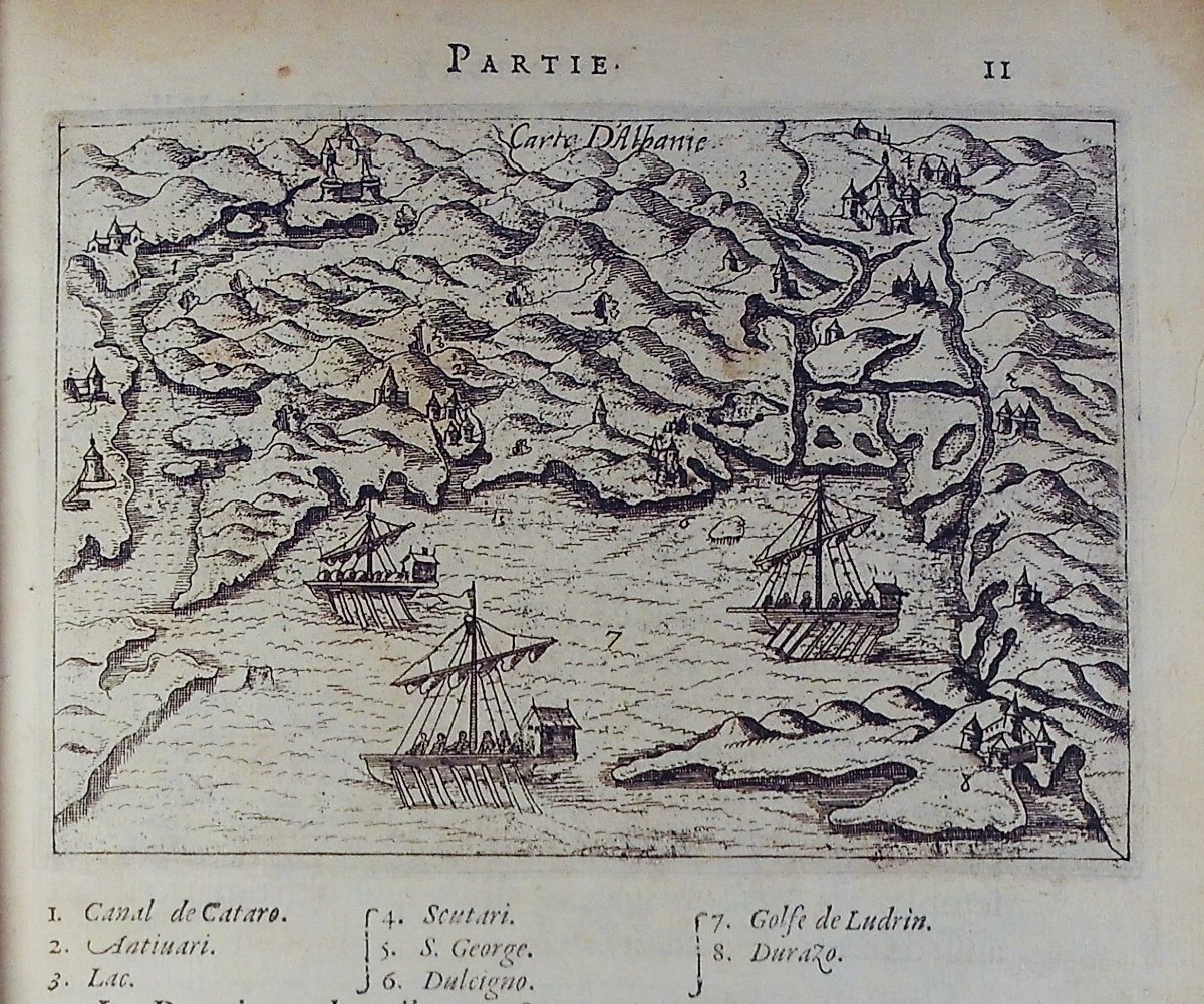 BEAUVAU (Henry de) - Relation journalière du voyage du Levant. Imprimé par Garnich en 1619.-photo-2