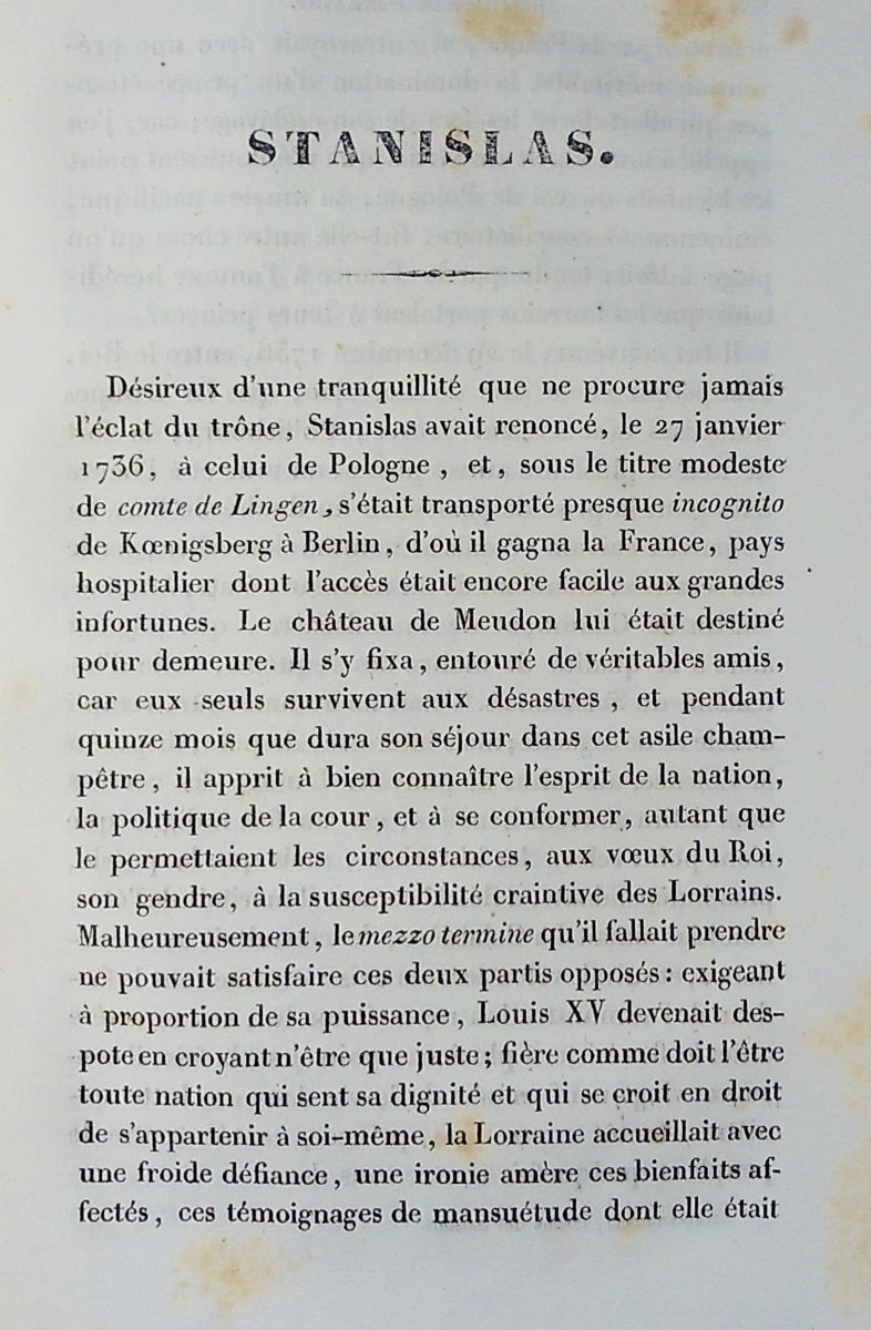 BÉGIN (Emile-Auguste) - Histoire des duchés de Lorraine et de Bar. Vidart et Julien, 1833.-photo-5