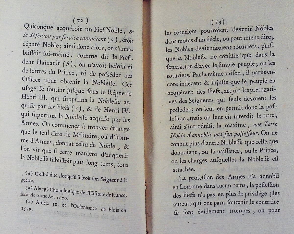 [bermann] - Dissertation On The Ancient Chivalry And Nobility Of Lorraine. Haener, 1763.-photo-6