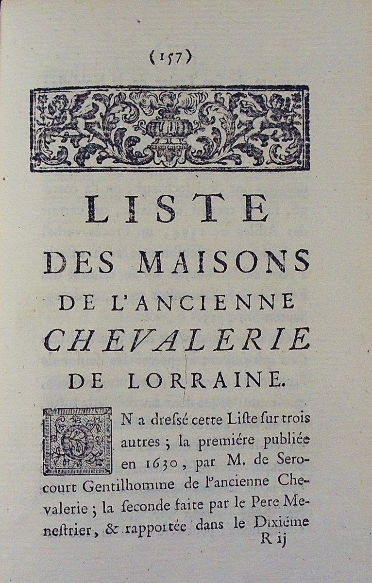 [bermann] - Dissertation On The Ancient Chivalry And Nobility Of Lorraine. Haener, 1763.-photo-7