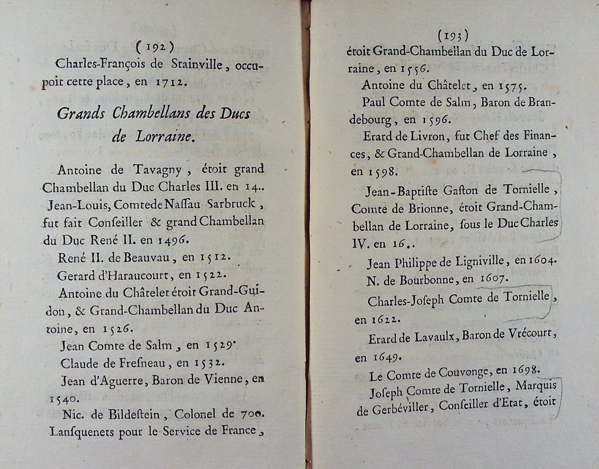 [bermann] - Dissertation On The Ancient Chivalry And Nobility Of Lorraine. Haener, 1763.-photo-8