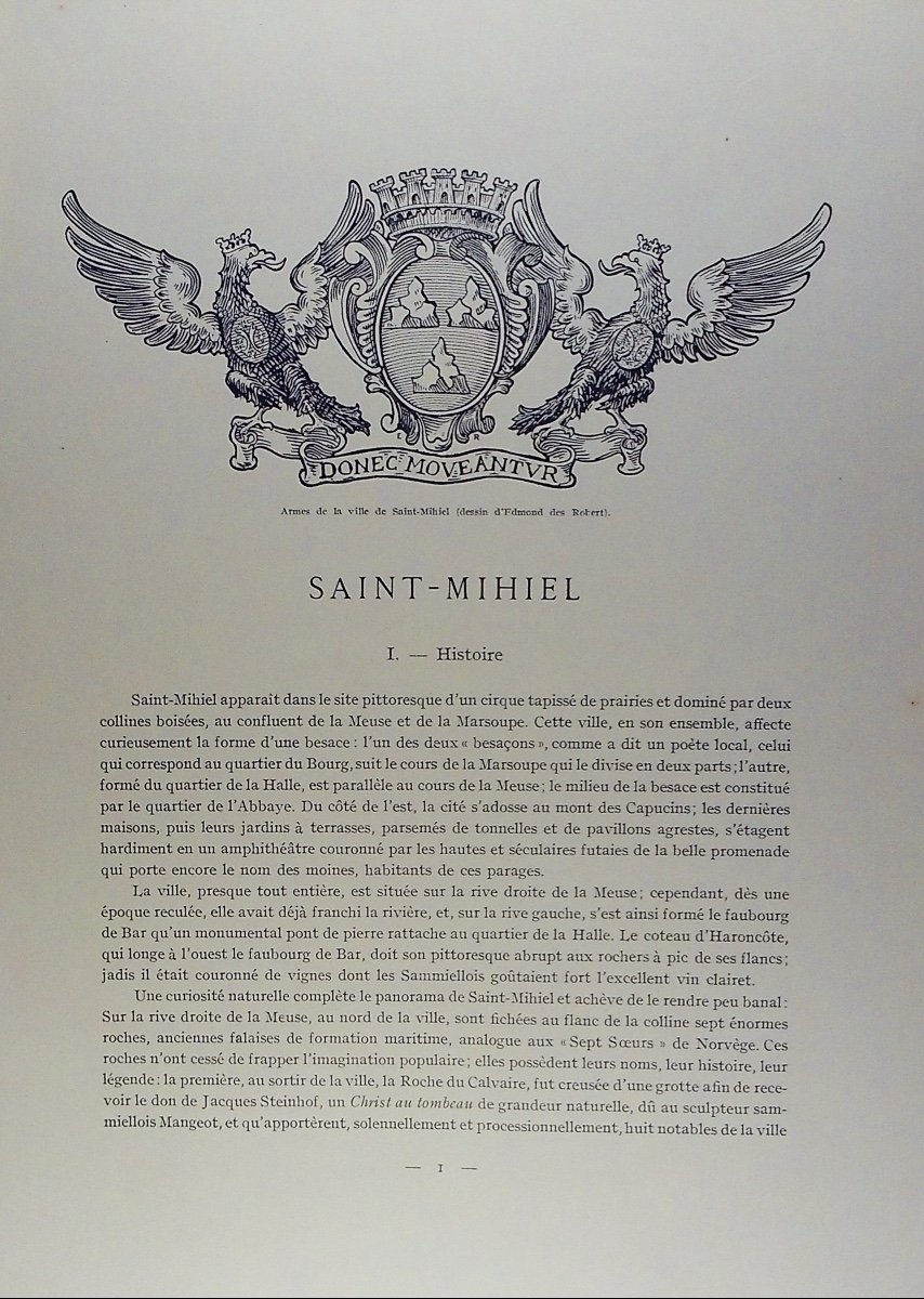 Bernard (Henri) - Saint-Mihiel. Nancy, Imp. Arts Graphiques, 1932.-photo-4