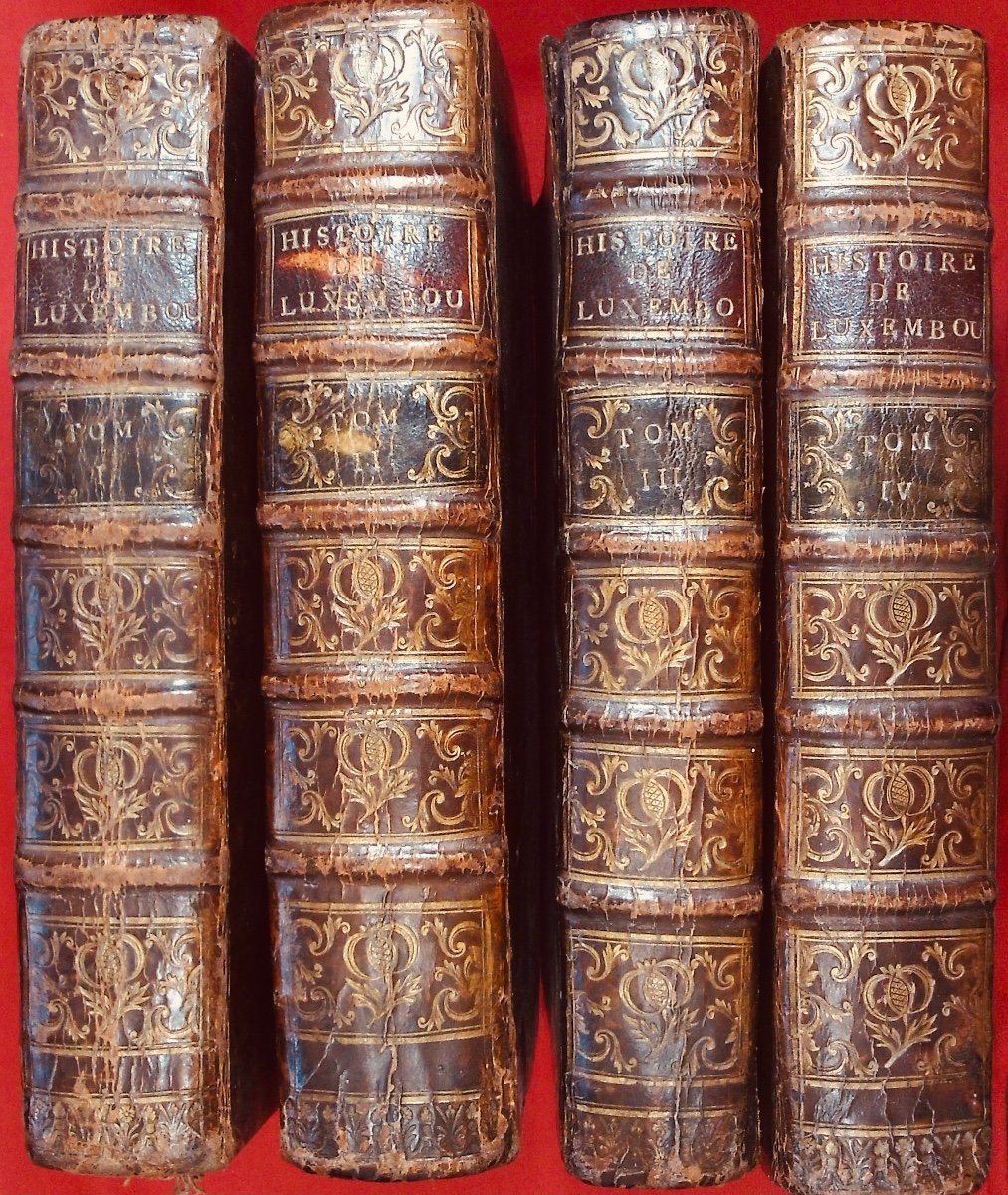 Bertholet - Ecclesiastical And Civil History Of The Duchy Of Luxembourg And County Of Chiny. 1741.-photo-4