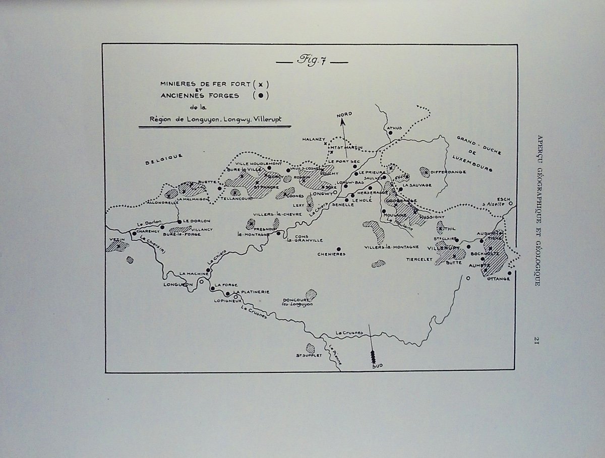Bichelonne (j.), Angot (p) - The Lorraine Iron Basin. Berger-levrault, 1939. Paperback.-photo-4