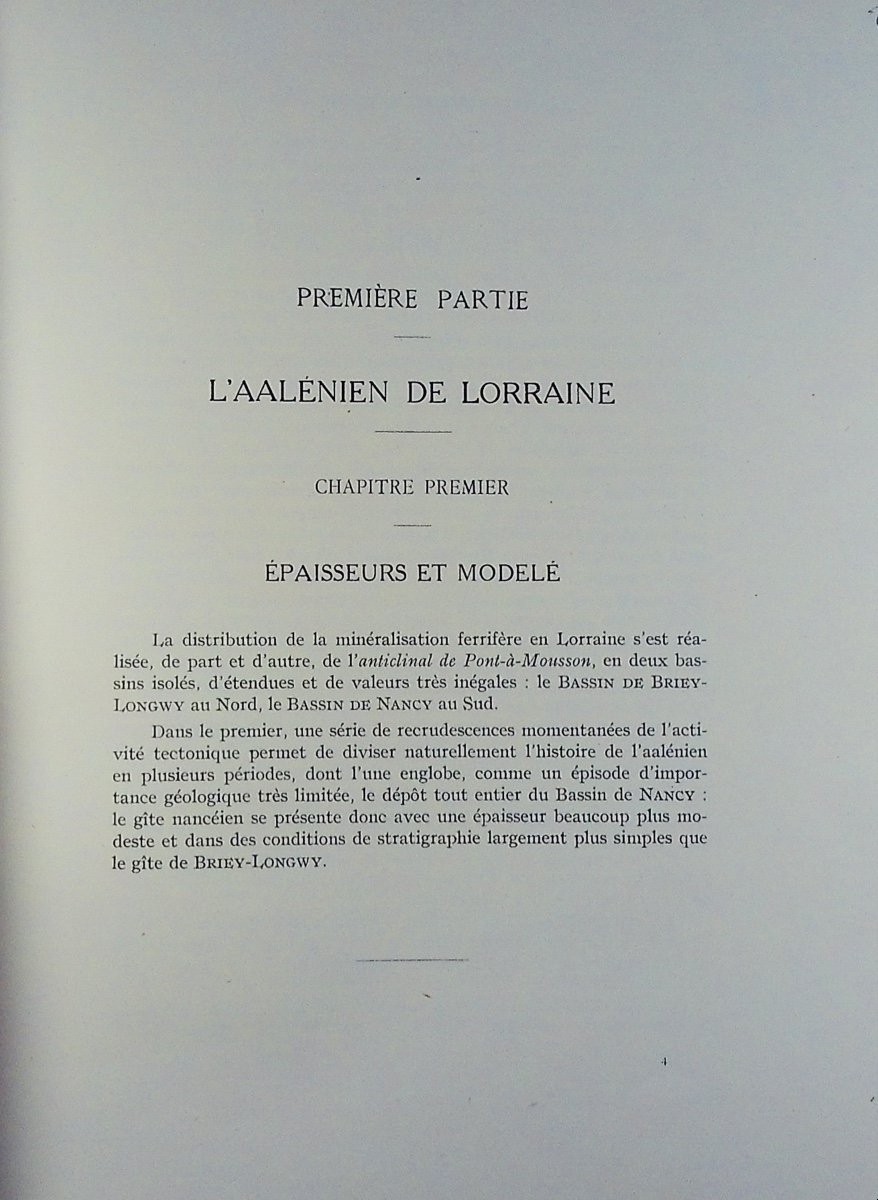 Bichelonne (j.), Angot (p) - The Lorraine Iron Basin. Berger-levrault, 1939. Paperback.-photo-1