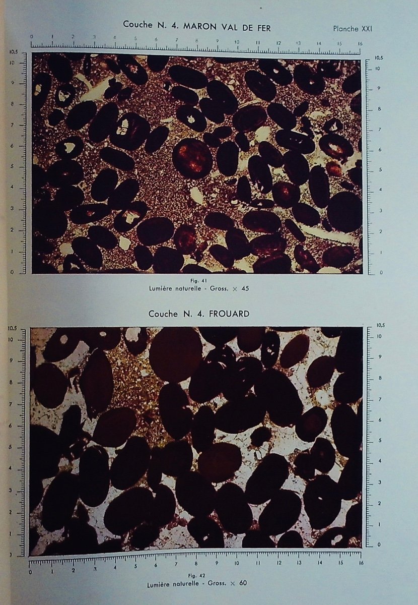 BICHELONNE (J.), ANGOT (P) - Le bassin ferrifère de Lorraine. Berger-Levrault, 1939. Broché.-photo-6