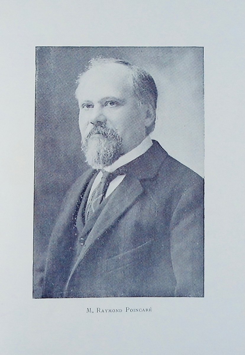 Biget (henri) - Raymond Poincaré, President Of The Republic (january 17, 1913). Pin.-photo-3