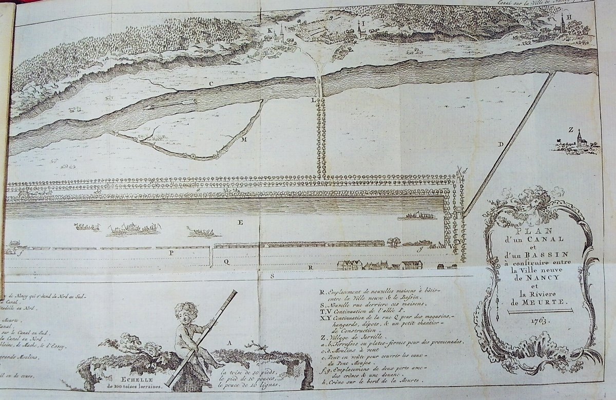 BILISTEIN - Essai sur la ville de Nancy capitale du duché de Lorraine. Amsterdam, 1762.