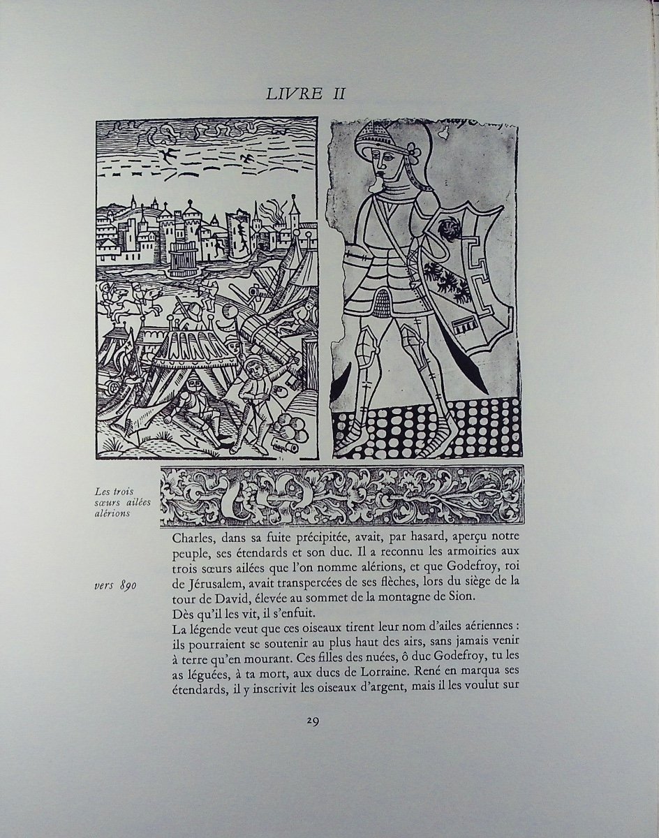 Blarru (pierre De) - La Nancéide. Imprimerie Berger-levrault, 1978. Reissue.-photo-4