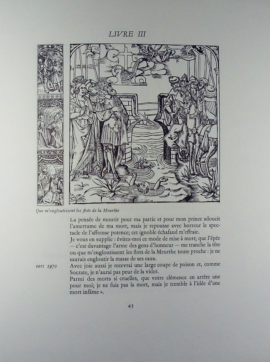 Blarru (pierre De) - La Nancéide. Imprimerie Berger-levrault, 1978. Reissue.-photo-6