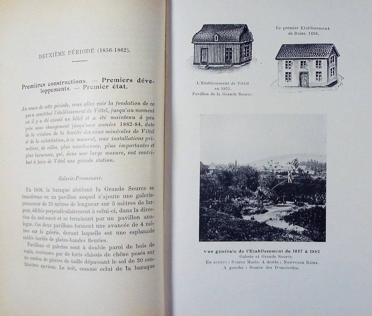 Bouloumié - History Of Vittel. Creation Of A Spa Town. Maloine, 1925, Paperback.-photo-1