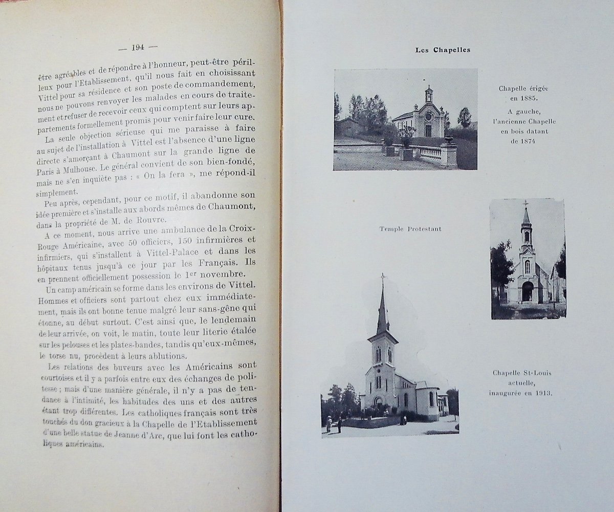 Bouloumié - History Of Vittel. Creation Of A Spa Town. Maloine, 1925, Paperback.-photo-8