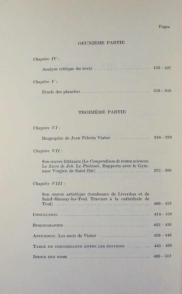 Brion-guerry (l.) - Jean Pélerin Viator. Its Place In The History Of Perspective. 1962.-photo-1