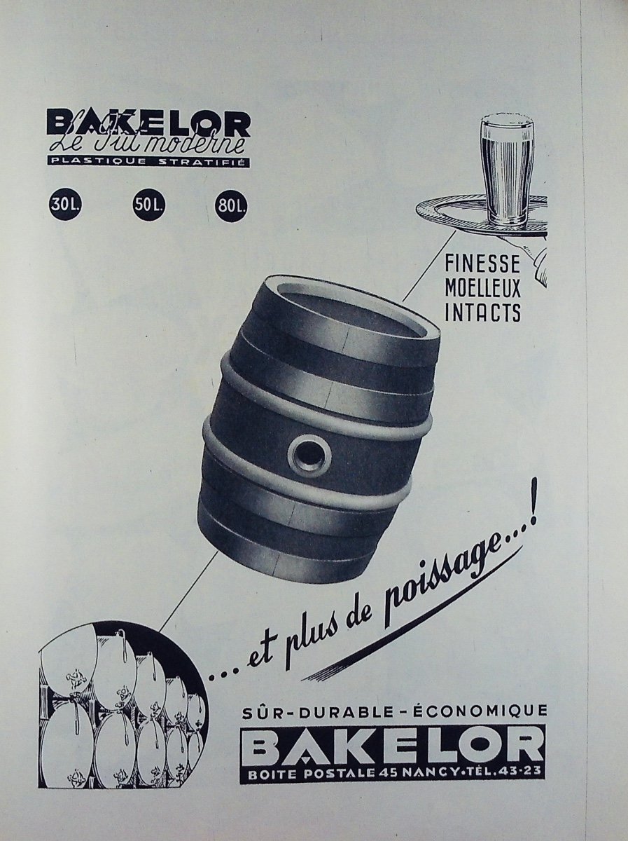 Advertising Brochure - Large Breweries And Malt Houses Of Champigneulles. 1954.-photo-8