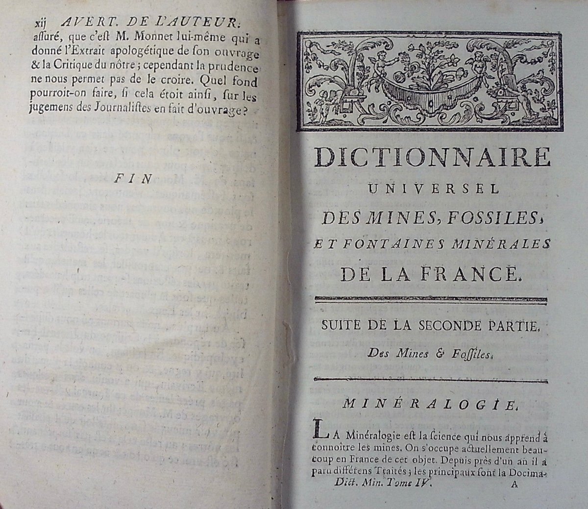 BUC'HOZ (Pierre-Joseph) - Dictionnaire minéralogique et hydrologique. Volland et Royez, 1785.-photo-7