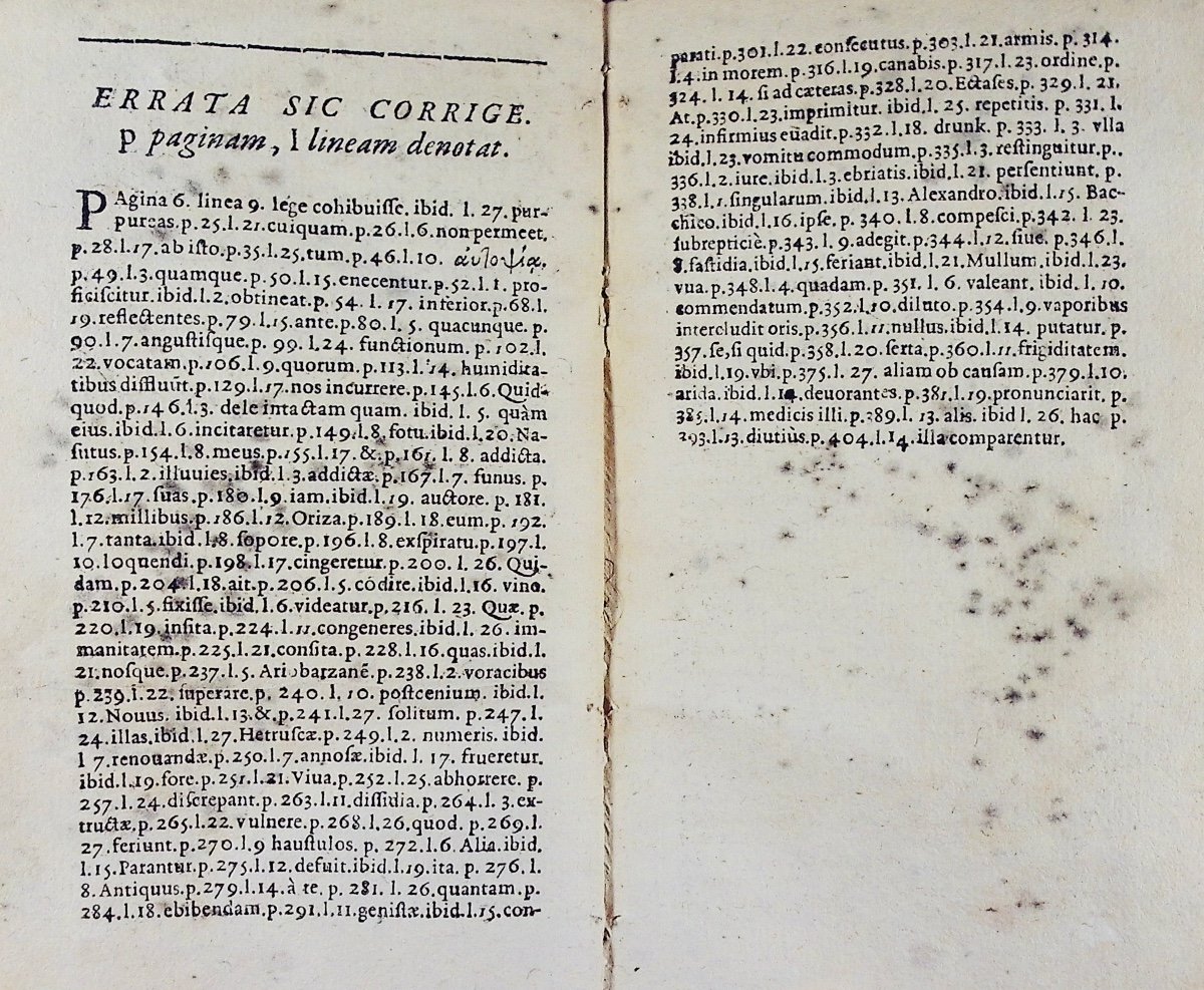 Cachet (christophe) - Pandora Bacchica. Published In Toul, In 1614, By Philippi, Modern Binding.-photo-4
