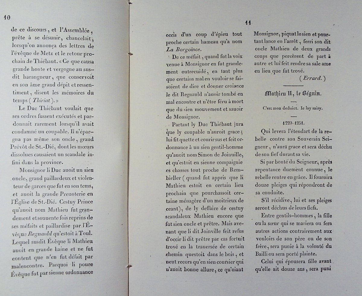 CAYON (Jean) - Extraits des coupures de Bournon conseiller d'état. Cayon-Liébault, 1838.-photo-1