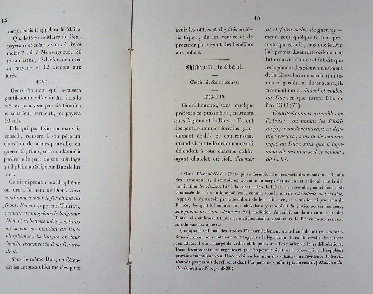 CAYON (Jean) - Extraits des coupures de Bournon conseiller d'état. Cayon-Liébault, 1838.-photo-2