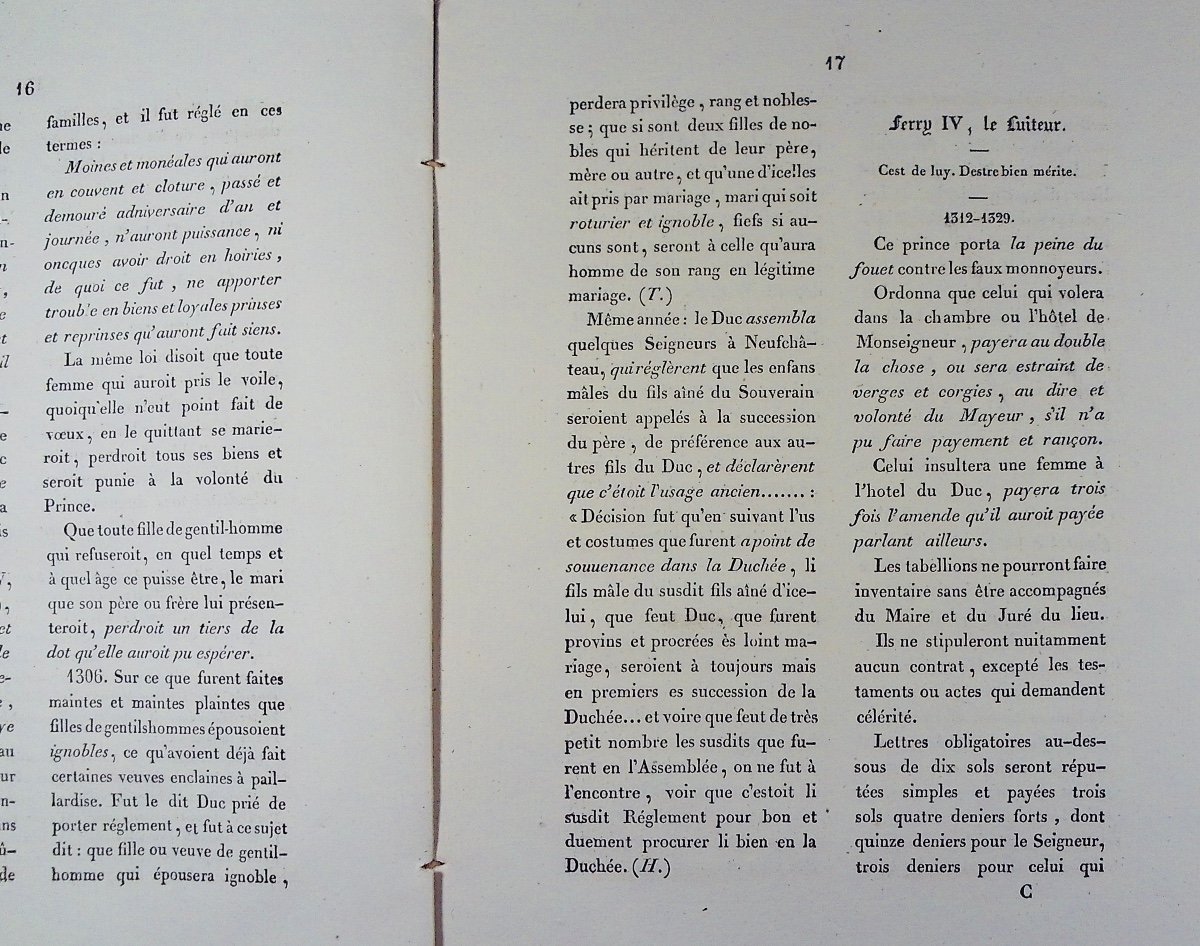 CAYON (Jean) - Extraits des coupures de Bournon conseiller d'état. Cayon-Liébault, 1838.-photo-3