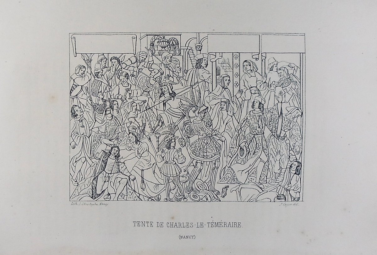 CAYON (Jean) - Histoire physique, civile, morale et politique de Nancy. 1846, cartonnage ancien-photo-5
