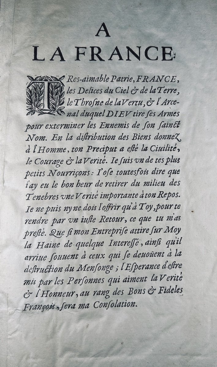 Chantereau-lefebvre - Considerations On The Genealogy Of The House Of Lorraine. 1642.-photo-2