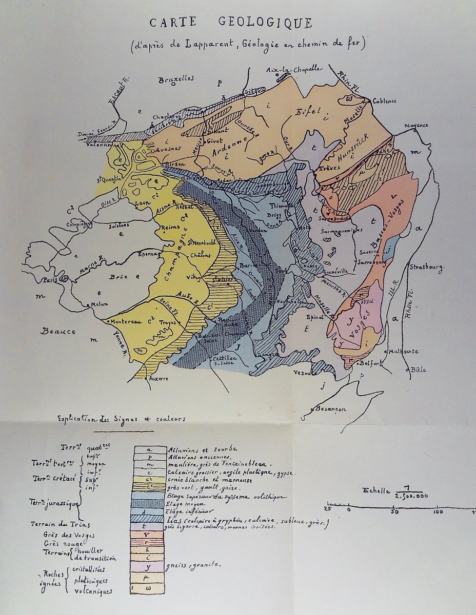 CHENET (Commandant) - Le sol et les populations de la Lorraine et des Ardennes. Champion, 1916.