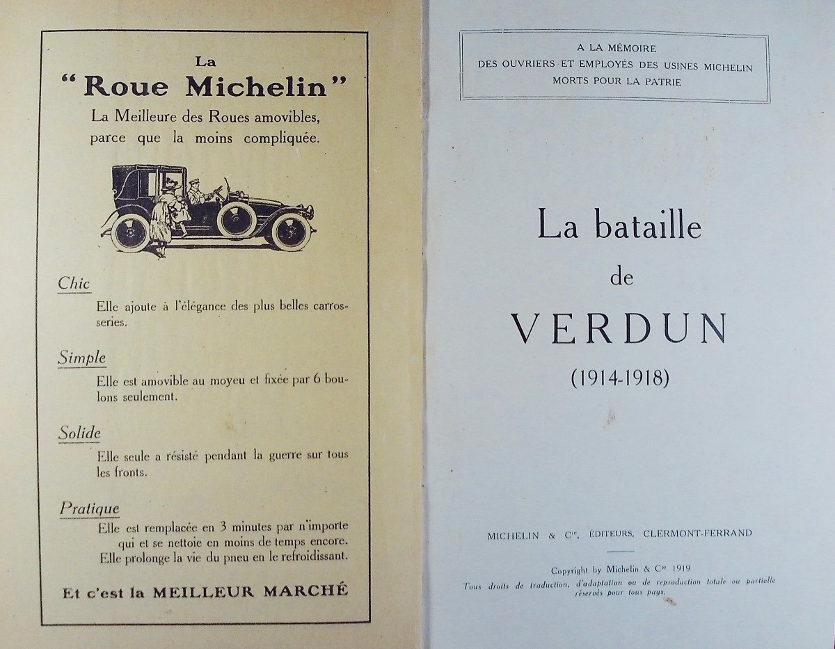 Michelin Illustrated Guide To The Battlefields (1914-1918): The Battle Of Verdun (1914-1918).-photo-2