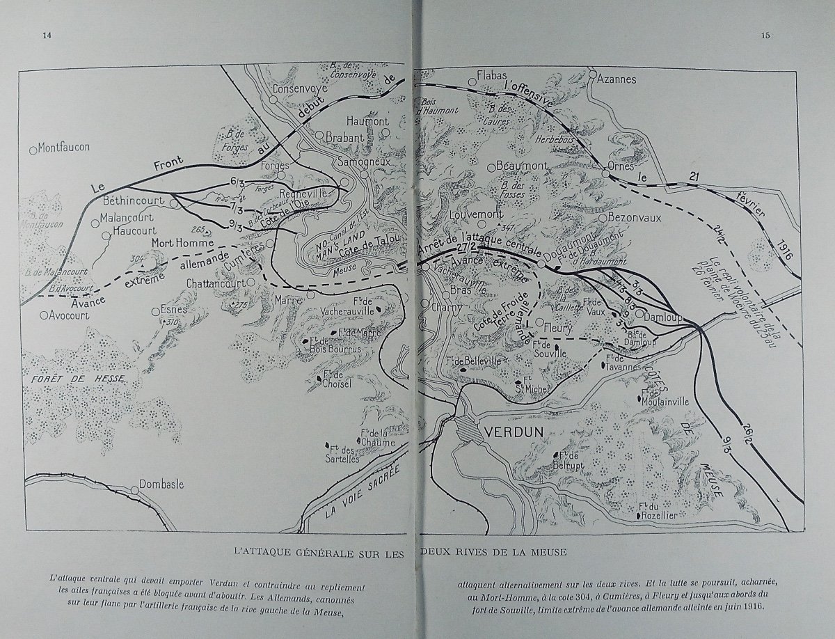 Michelin Illustrated Guide To The Battlefields (1914-1918): The Battle Of Verdun (1914-1918).-photo-5