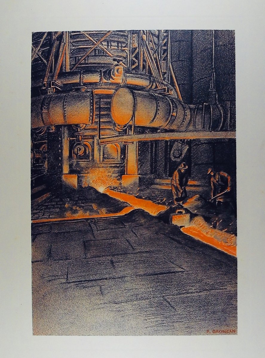 Longwy Steelworks 1880-1930. Mulhouse, Braun Et Cie, 1930, Paperback.-photo-2