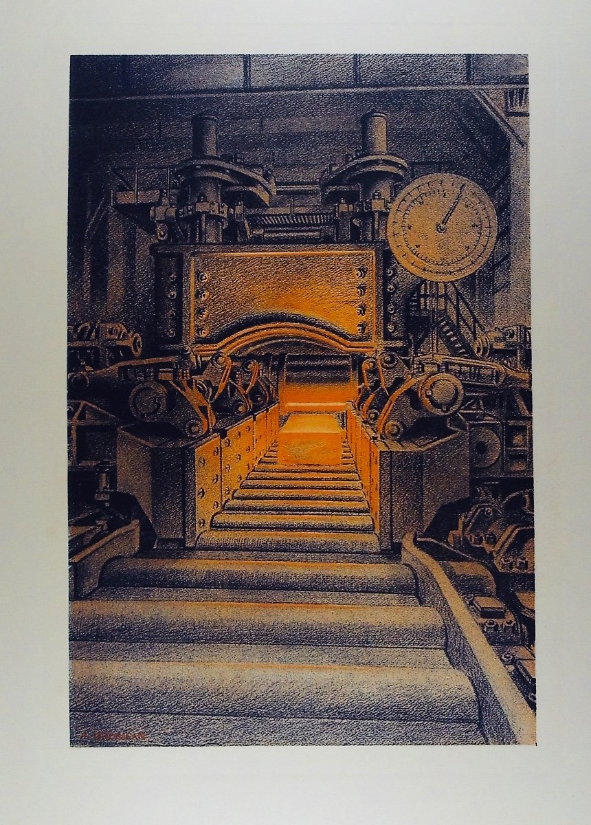 Longwy Steelworks 1880-1930. Mulhouse, Braun Et Cie, 1930, Paperback.-photo-5