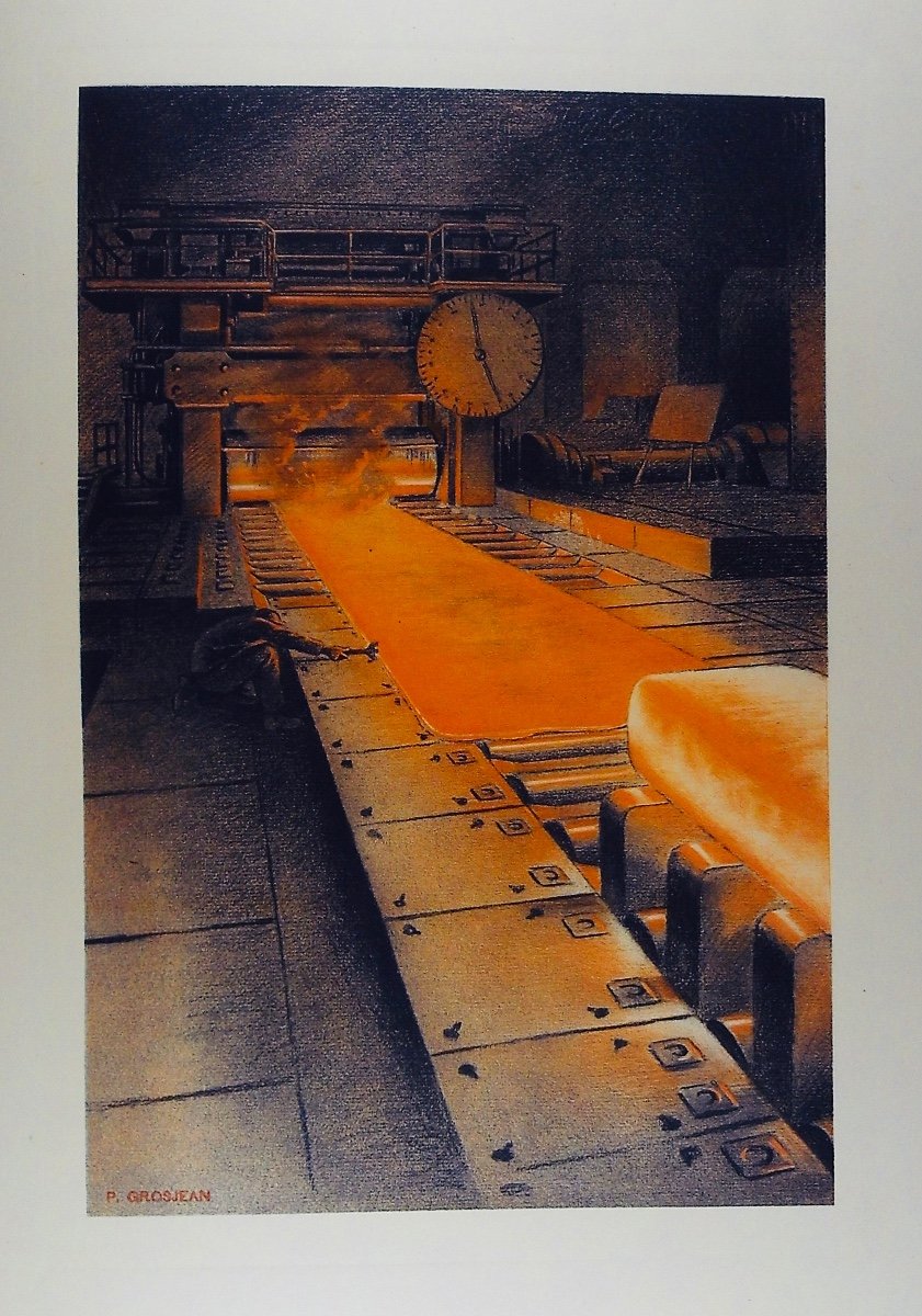 Longwy Steelworks 1880-1930. Mulhouse, Braun Et Cie, 1930, Paperback.-photo-8